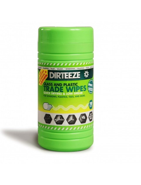 Dirteeze Glass & Plastic Wipes   Site Products